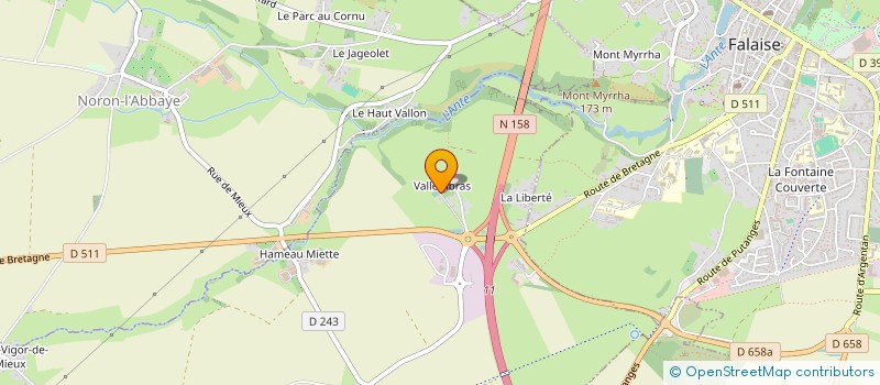 localisation de l'entreprise SCI VALLEMBRAS  SAINT-MARTIN-DE-MIEUX