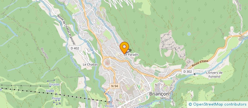 localisation de l'entreprise SCI VALLERA à BRIANCON