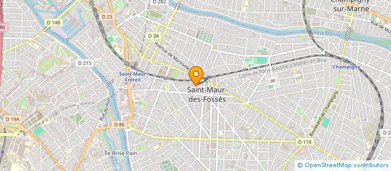 localisation de l'entreprise SCI VALLERAND à SAINT-MAUR-DES-FOSSES