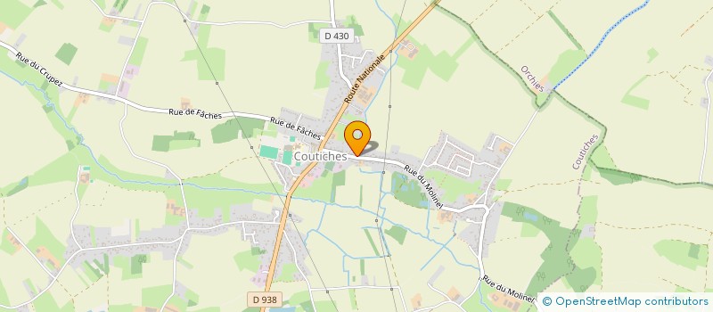 localisation de l'entreprise SCI VALLES  COUTICHES