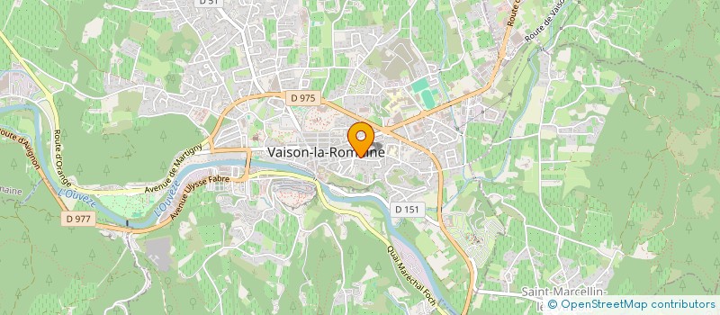 localisation de l'entreprise SCI VALLEST  VAISON-LA-ROMAINE