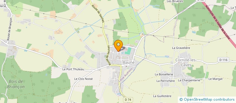 localisation de l'entreprise SCI VALLET  LOIRE-AUTHION