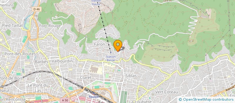 localisation de l'entreprise SCI VALLEXA  TOULON