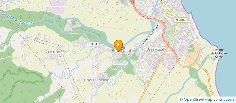 localisation de l'entreprise SCI VALLIAME à SAINT-BENOIT