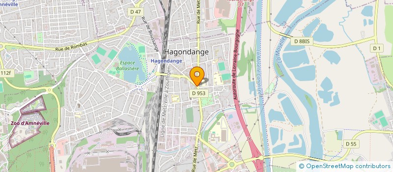 localisation de l'entreprise SCI VALLIER à HAGONDANGE