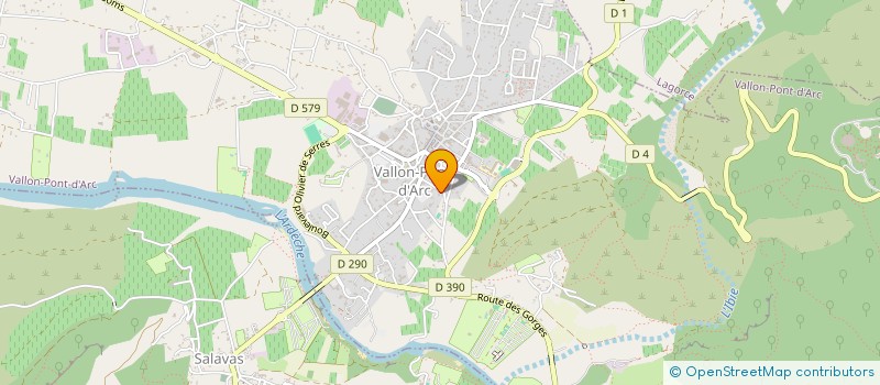 localisation de l'entreprise SCI VALLIER FILS à VALLON PONT D'ARC