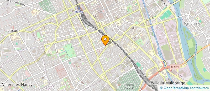 localisation de l'entreprise SCI VALLIN  NANCY