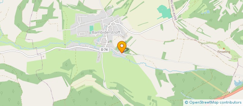 localisation de l'entreprise SCI VALLON  BAMBIDERSTROFF