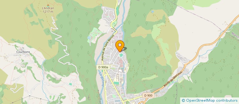 localisation de l'entreprise SCI VALLON DE FARINE HM à DIGNE-LES-BAINS