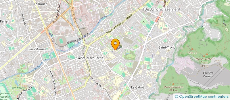 localisation de l'entreprise SCI VALLON DE TOULOUSE à MARSEILLE