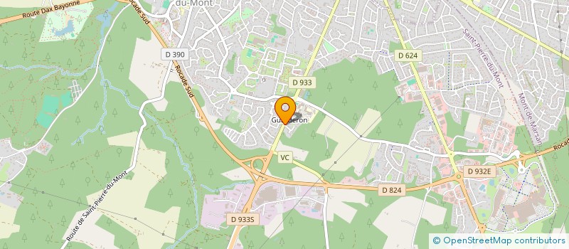 localisation de l'entreprise SCI VALLON VERT à SAINT-PIERRE-DU-MONT