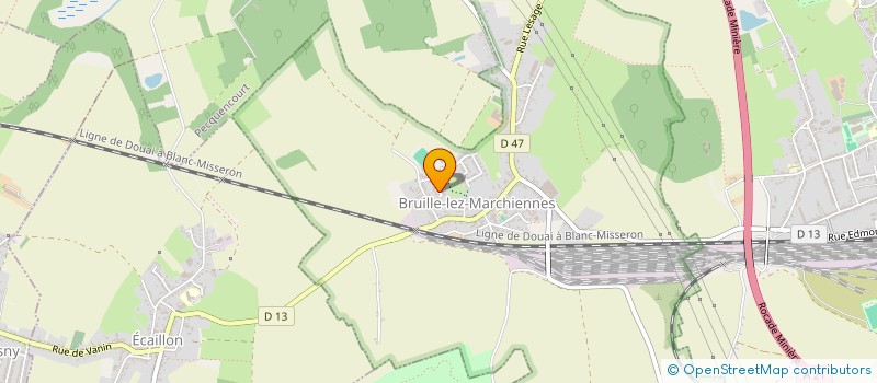 localisation de l'entreprise SCI VALLUNA  BRUILLE-LEZ-MARCHIENNES