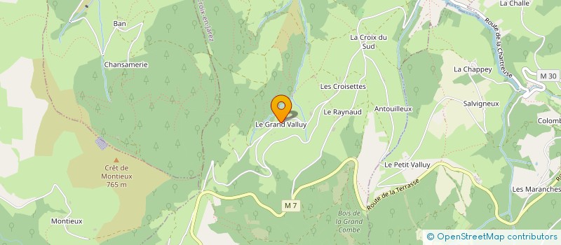 localisation de l'entreprise SCI VALLUY DE SAINTE CROIX  SAINTE-CROIX-EN-JAREZ