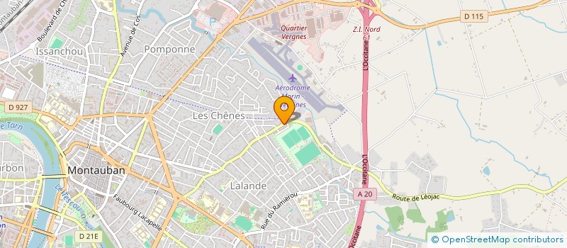 localisation de l'entreprise SCI VALMA DU LOURON  MONTAUBAN