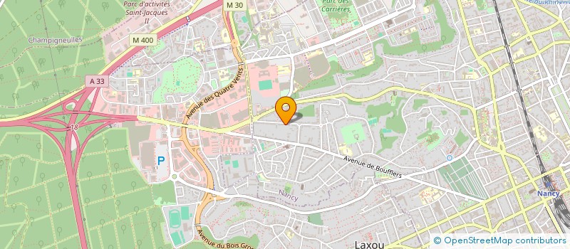 localisation de l'entreprise SCI VALMANN  NANCY