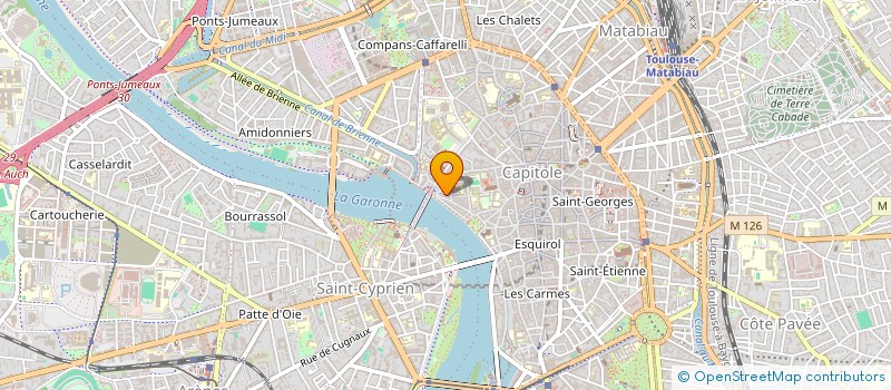 localisation de l'entreprise SCI VALMANS à TOULOUSE