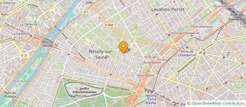 localisation de l'entreprise SCI VALMAR  NEUILLY-SUR-SEINE