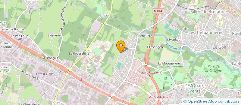 localisation de l'entreprise SCI VALMAR  SAINT-HERBLAIN