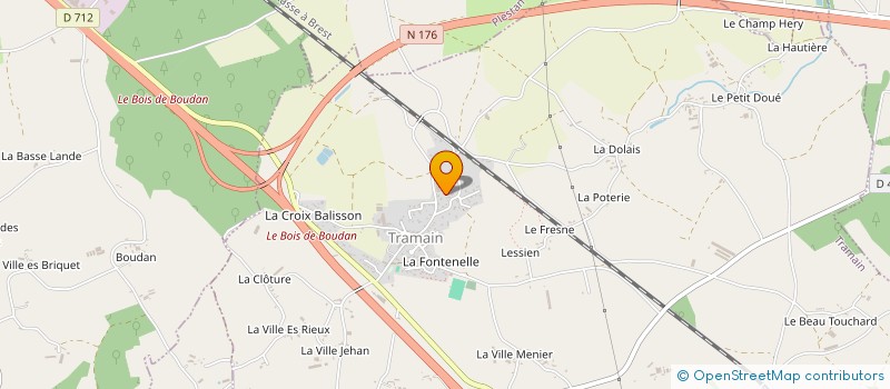 localisation de l'entreprise SCI VALMARION  TRAMAIN