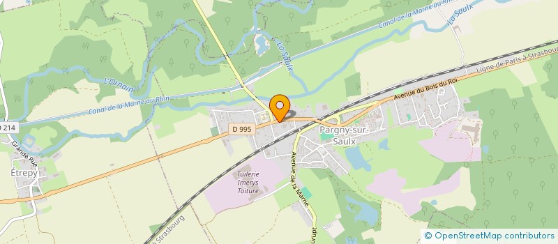 localisation de l'entreprise SCI VALMAROSA  PARGNY-SUR-SAULX