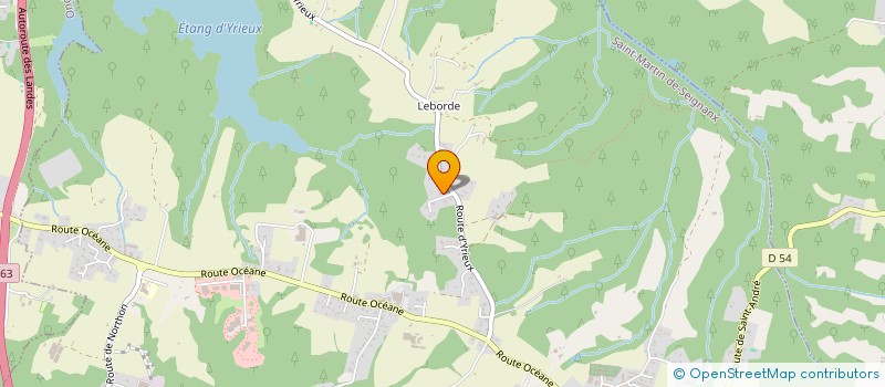 localisation de l'entreprise SCI VALMAU  SAINT-MARTIN-DE-SEIGNANX