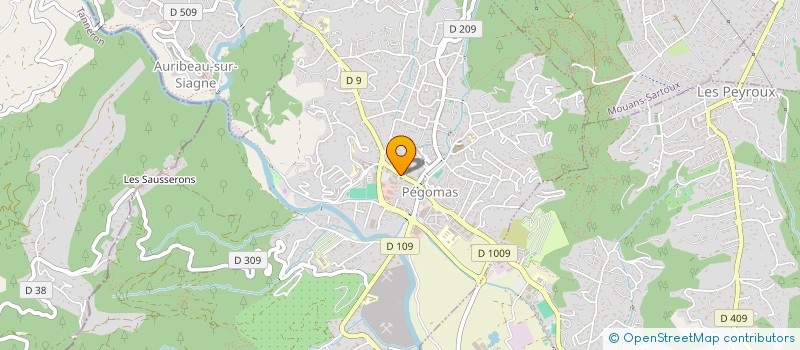 localisation de l'entreprise SCI VALMER  PEGOMAS