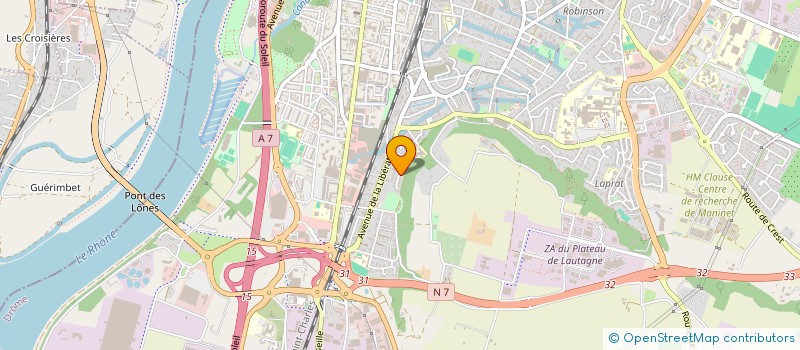localisation de l'entreprise SCI VALMOLLE à VALENCE