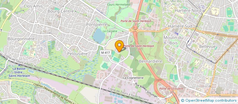 localisation de l'entreprise SCI VALMONT  SAINT-HERBLAIN