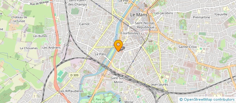 localisation de l'entreprise SCI VALMOR  LE MANS