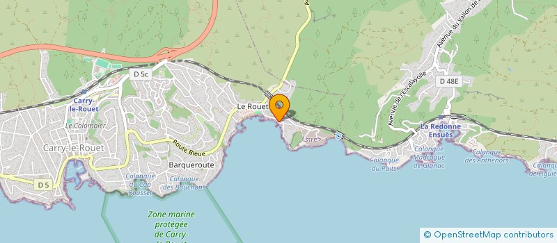 localisation de l'entreprise SCI VALMOTTE  CARRY-LE-ROUET