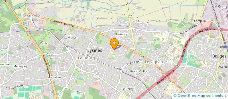 localisation de l'entreprise SCI VALNATHEM  EYSINES