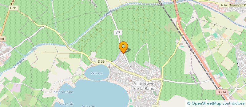 localisation de l'entreprise SCI VALNEREE  VILLENEUVE-DE-LA-RAHO