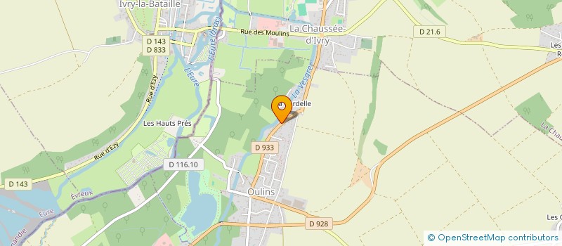 localisation de l'entreprise SCI VALO à OULINS