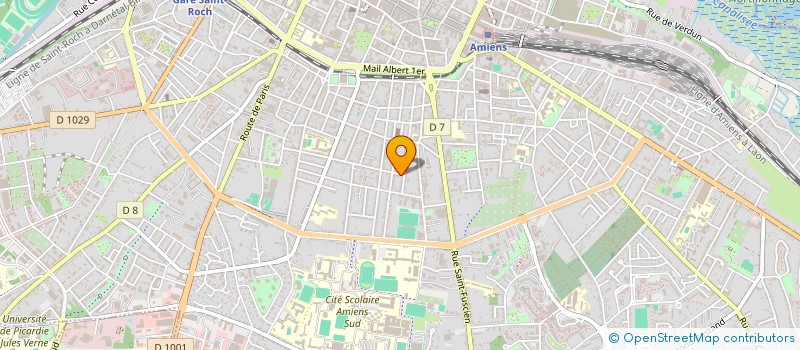 localisation de l'entreprise SCI VALO'S à AMIENS