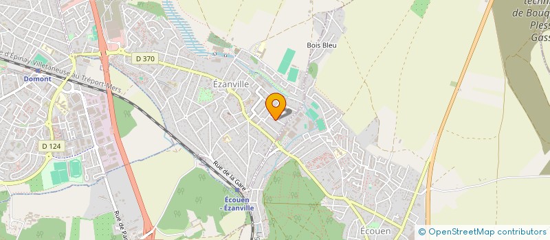 localisation de l'entreprise SCI VALON DE DOMONT  EZANVILLE