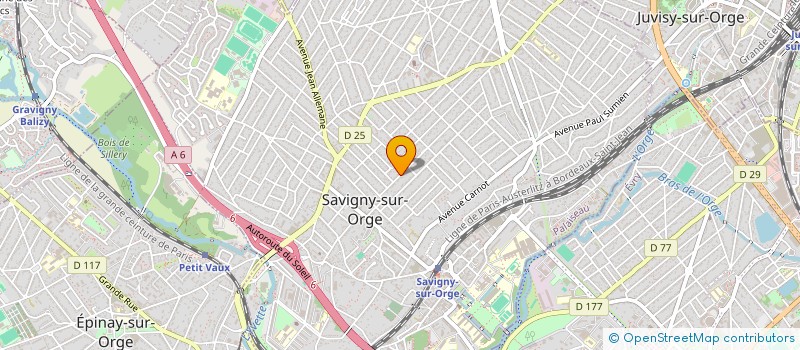 localisation de l'entreprise SCI VALONGO à SAVIGNY-SUR-ORGE
