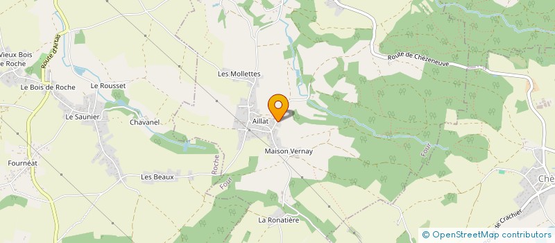 localisation de l'entreprise SCI VALOREL  FOUR