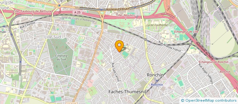 localisation de l'entreprise SCI VALORIS à LILLE