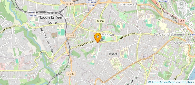 localisation de l'entreprise SCI VALORSA  LYON