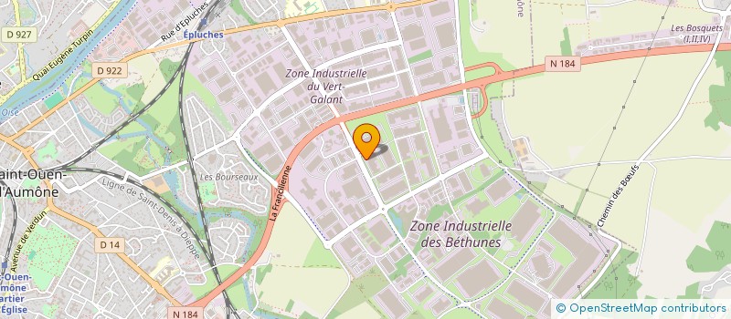 localisation de l'entreprise SCI VALORYS à SAINT-OUEN-L'AUMONE