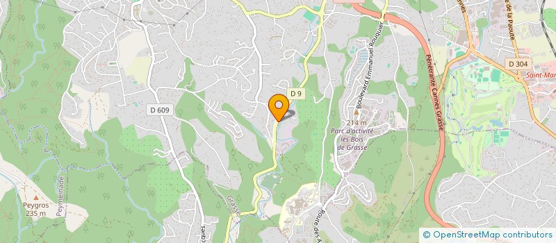 localisation de l'entreprise SCI VALOU-NANA à GRASSE