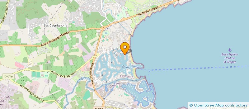 localisation de l'entreprise SCI VALOY à GRIMAUD