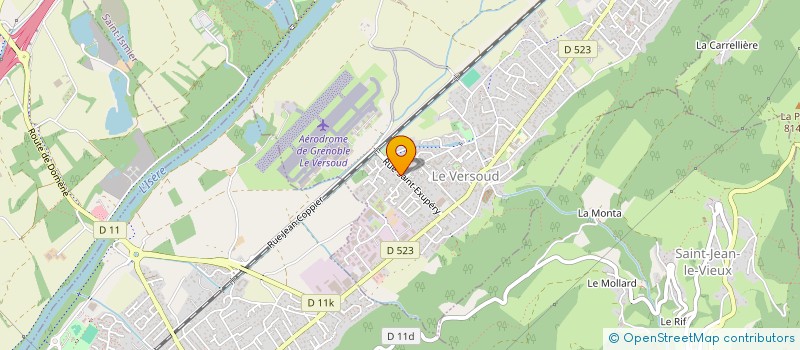 localisation de l'entreprise SCI VALPAN  LE VERSOUD