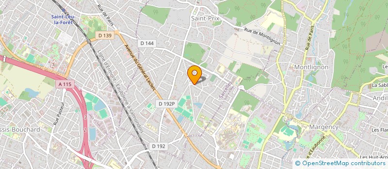 localisation de l'entreprise SCI VALPAPA à SAINT-PRIX