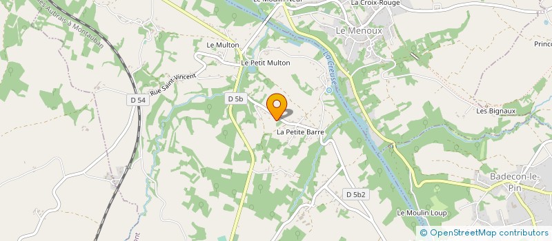 localisation de l'entreprise SCI VALPAT à CEAULMONT