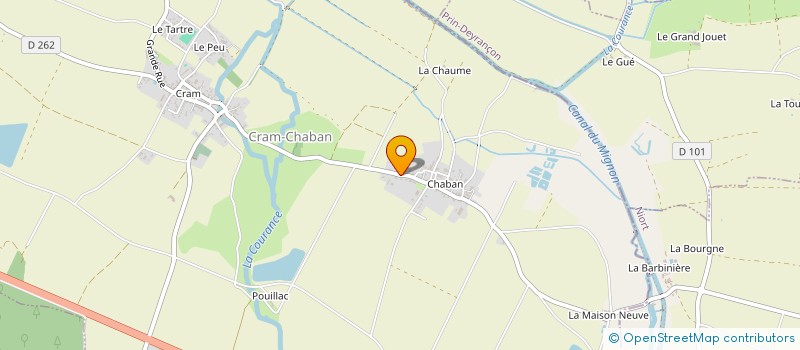 localisation de l'entreprise SCI VALPAUNI  BENON