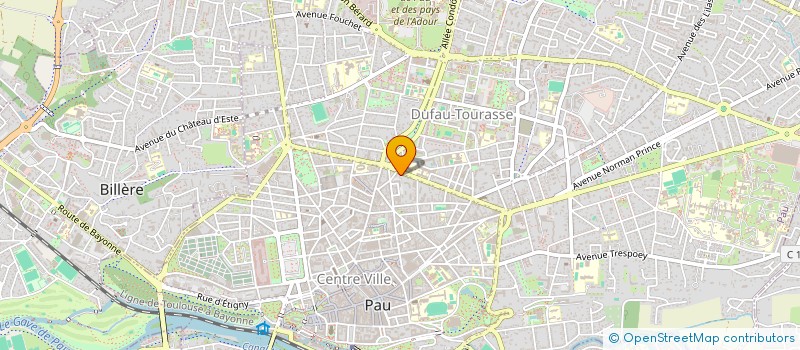 localisation de l'entreprise SCI VALPIERRE à PAU