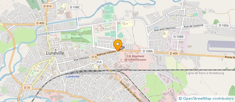 localisation de l'entreprise SCI VALPIERRE  REHAINVILLER