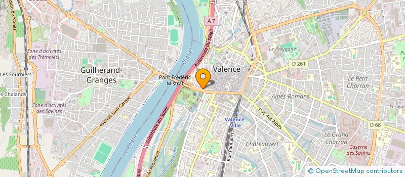 localisation de l'entreprise SCI VALPONT à VALENCE