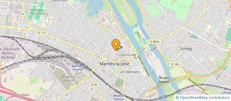 localisation de l'entreprise SCI VALPY  MANTES-LA-JOLIE